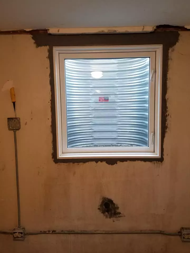 Egress Window Installed