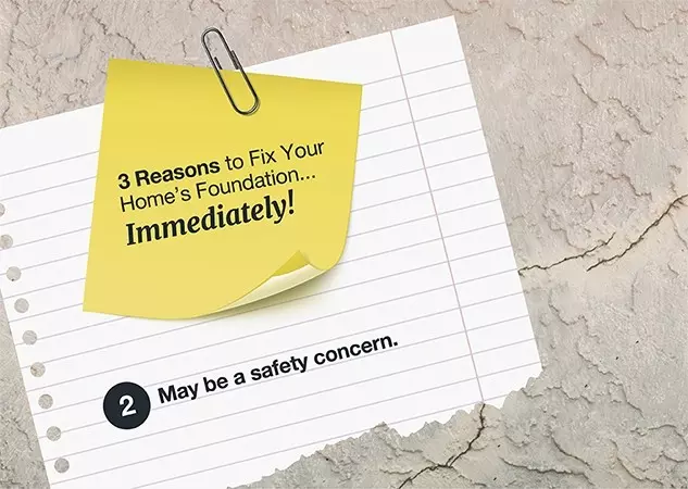 May Be a Safety Concern - 3 Reasons to Fix Foundation Problems
