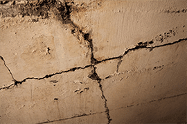 Leaking Basement Wall Cracks