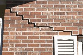 Cracked Brickwork