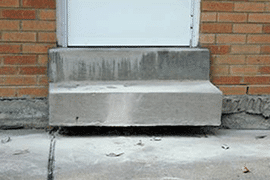 Sinking Concrete Slabs