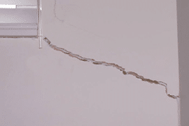 Window Corner Crack