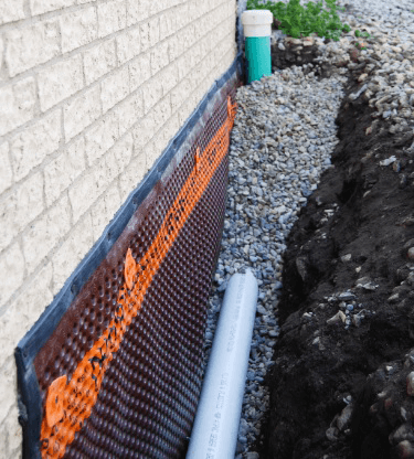 Spillover Exterior Waterproofing System