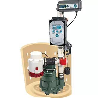 Double Defender Sump Pump System