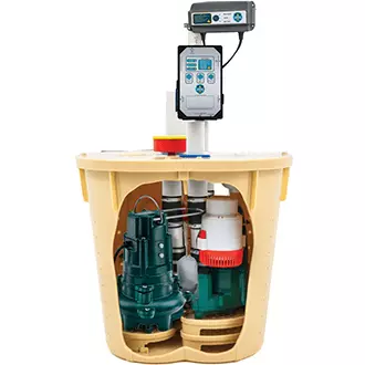 Triple Defender Sump Pump System