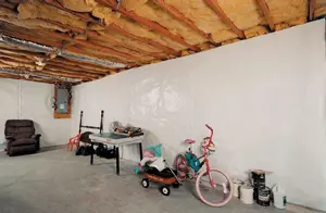 CleanSpace Basement Waterproofing Wall System