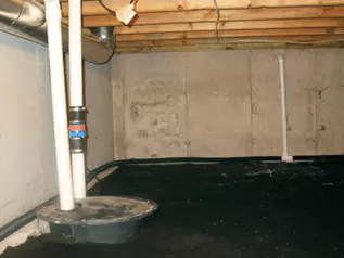 Soil Gas Fabric - Crawl Space Encapsulation Liner