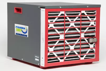 Basement Dehumidifier and Air Filter to Reduce Humidity and Improve Air Quality