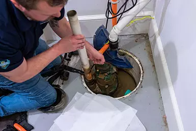 Primary Sump Pump Installation