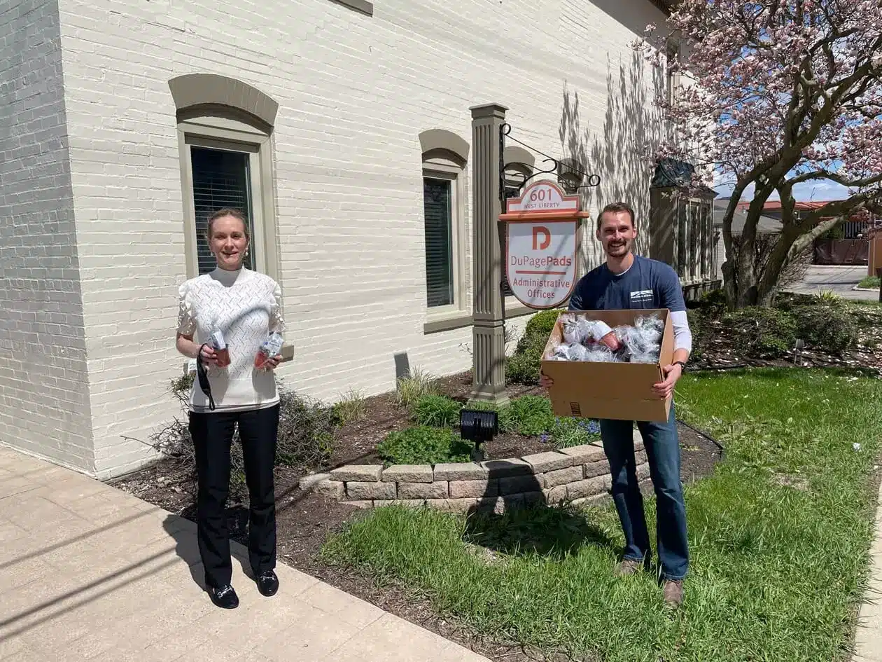 DuPage Pads Donation