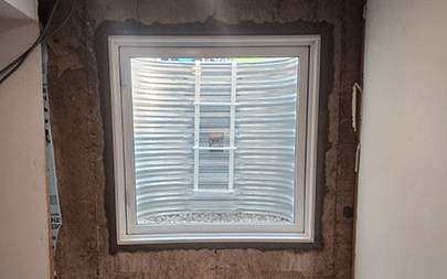 Basement Egress Window Installation