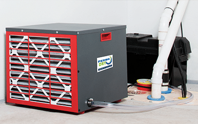 PermaDry Humidity and Air Quality Control System for Basements and Crawl Spaces
