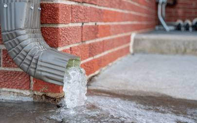 Water Buildup Near The Foundation