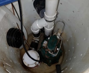 Sump Pump System Installation