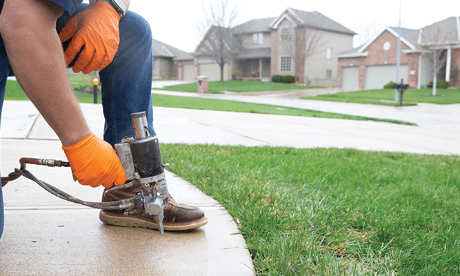 Concrete Leveling Sidewalk