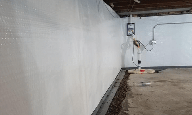 Crawl Space Encapsulation and Sump Pump Installation