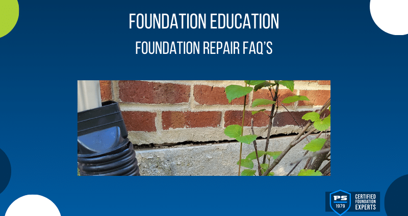 Foundation Repair FAQ's