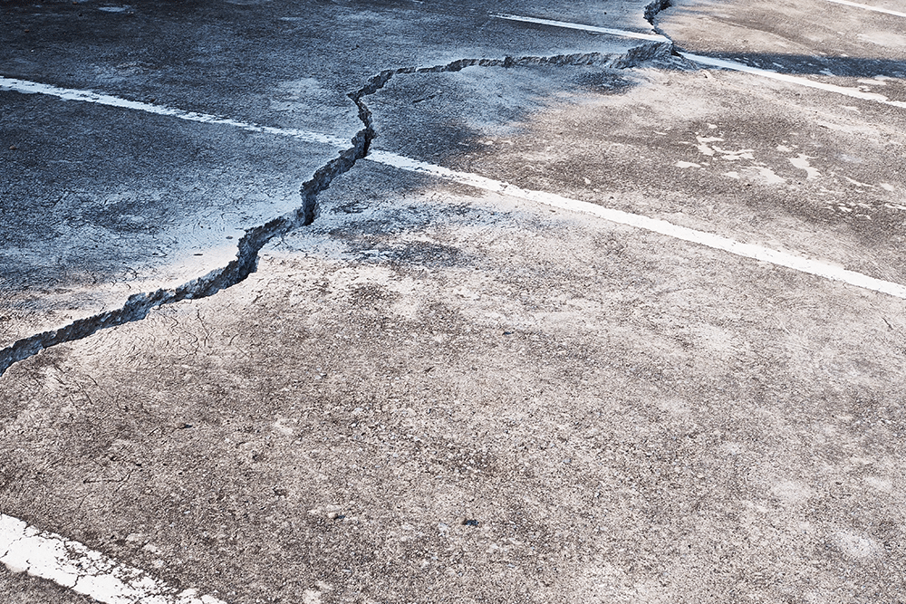 Parking Lot Concrete Leveling