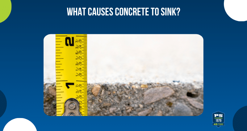 What Causes Concrete To Sink