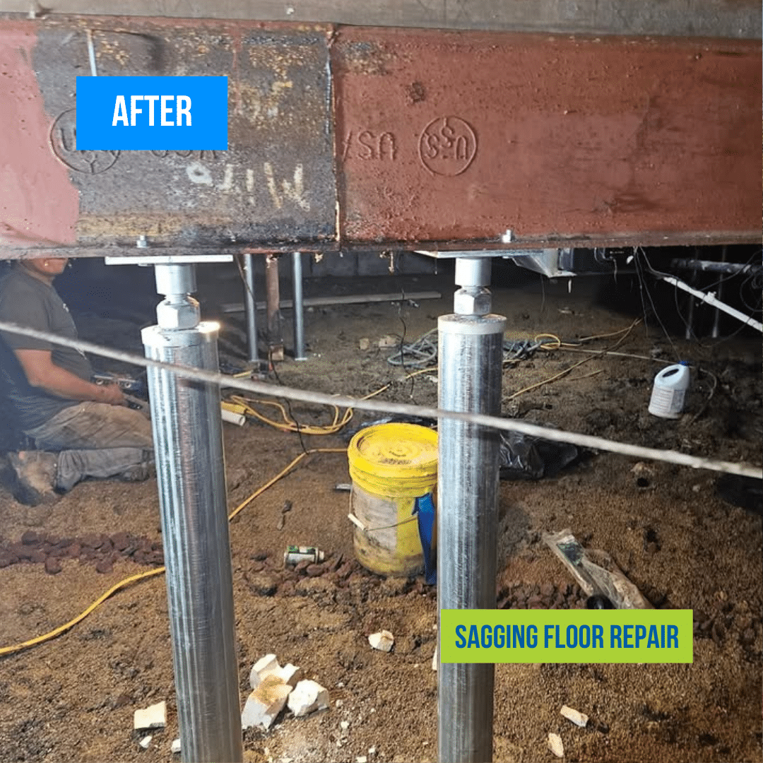 Support Beam After