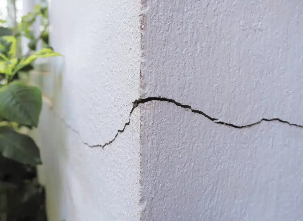 foundation crack