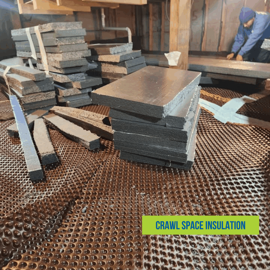 Crawl space Insulation Panels