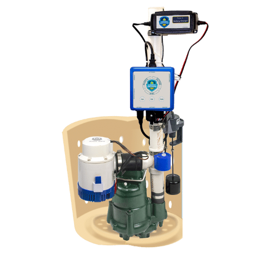 Double Defender Sump Pump System