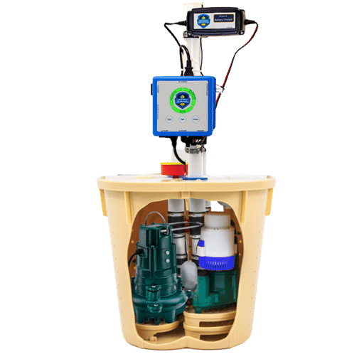 Triple Defender Sump Pump System