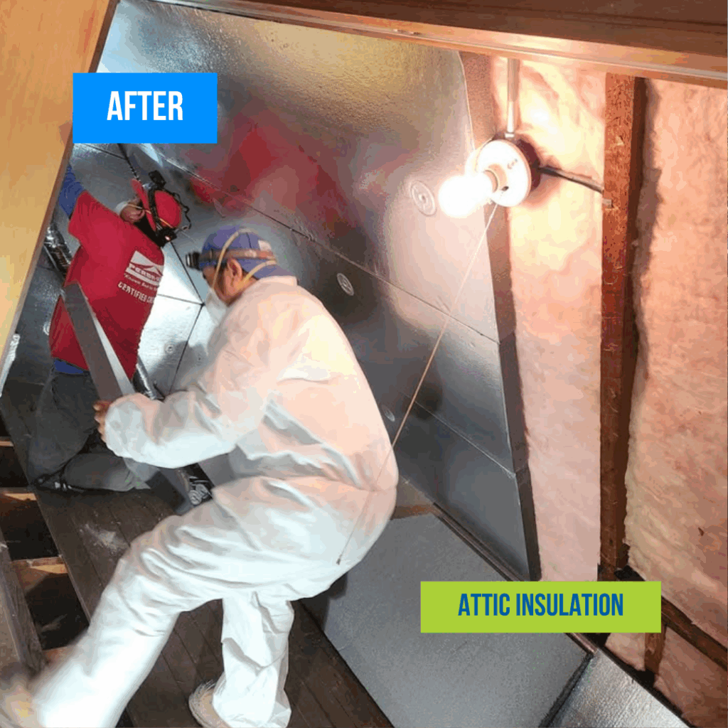 Attic Insulation After Chicago