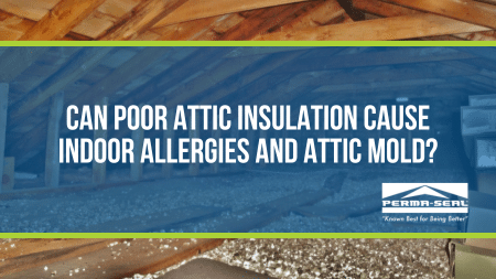 Can Poor Attic Insulation Cause Indoor Allergies and Attic Mold?