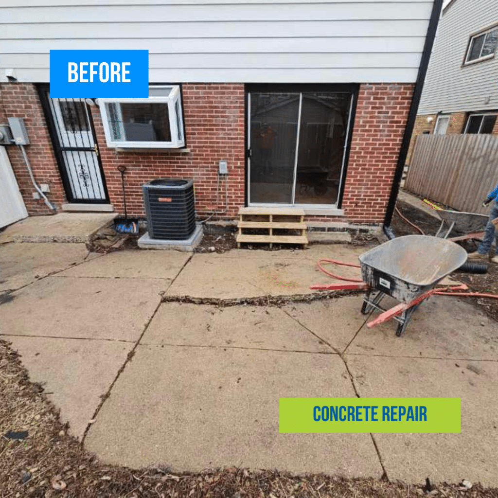 Concrete Repair Before Chicago
