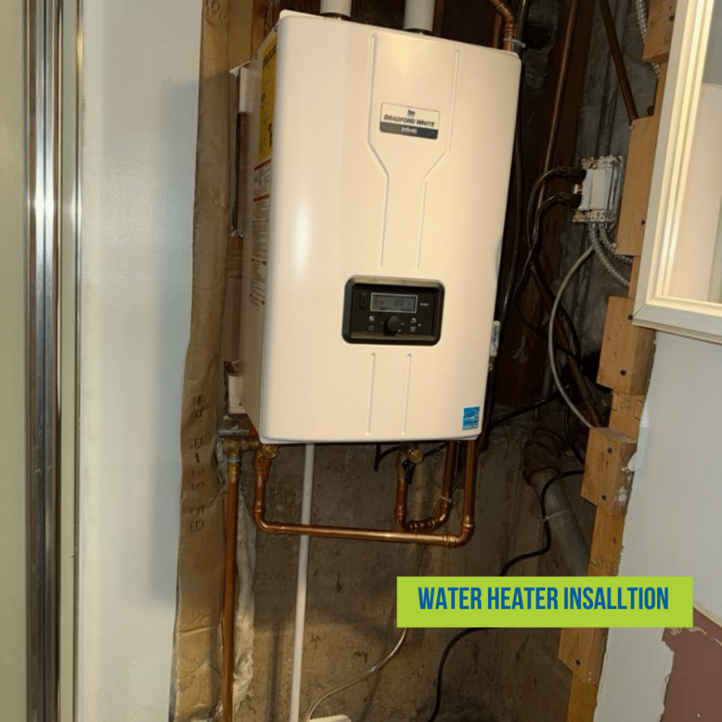 Tankless Water Heater Installed