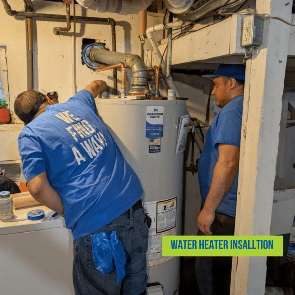 Water heater installation in Naperville