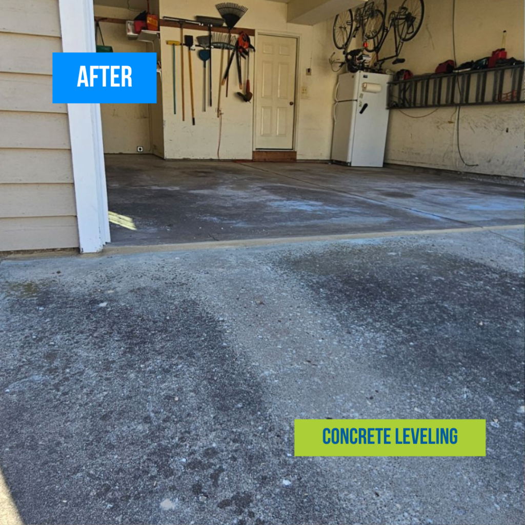 Driveway Concrete Leveling in Naperville