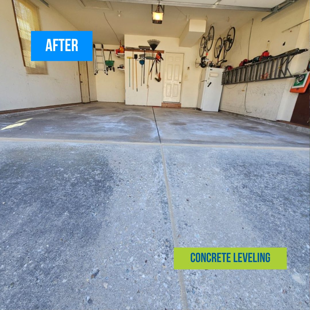 Driveway Concrete Leveling in Naperville