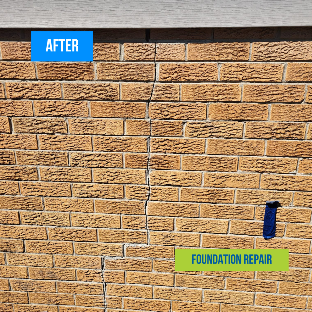 Foundation Repair After Pier Installation in Burr Ridge, IL
