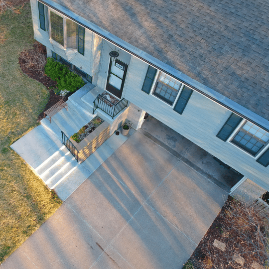 New Leveled Concrete