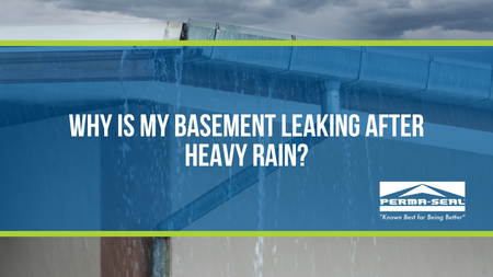Why Is My Basement Leaking After Heavy Rain?