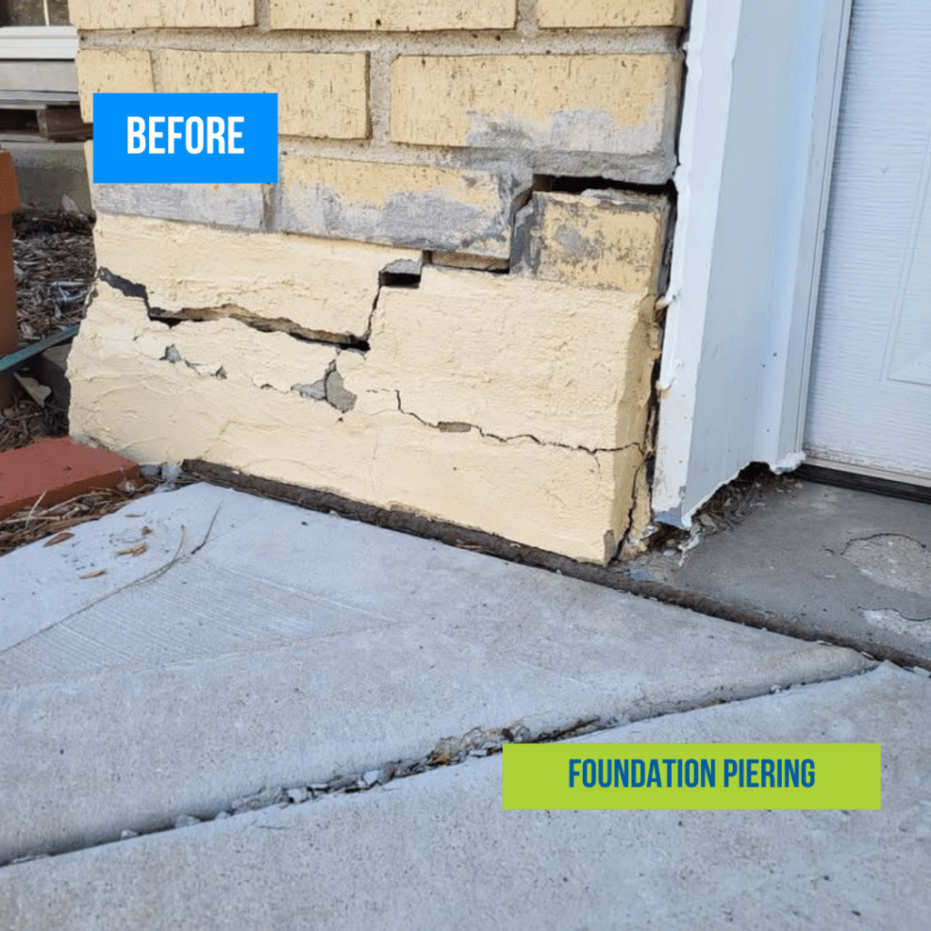 Foundation Settlement Repair Before Naperville