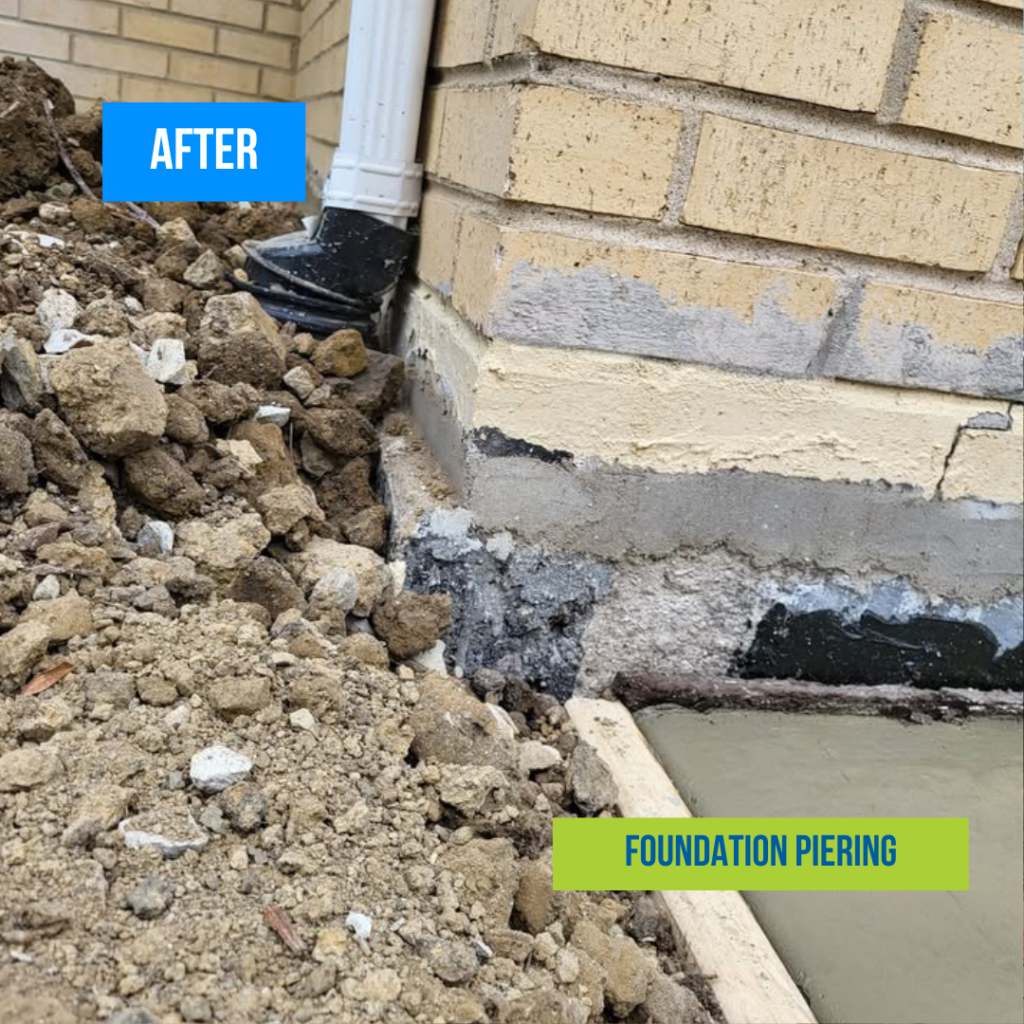 Foundation Settlement Repair After Naperville