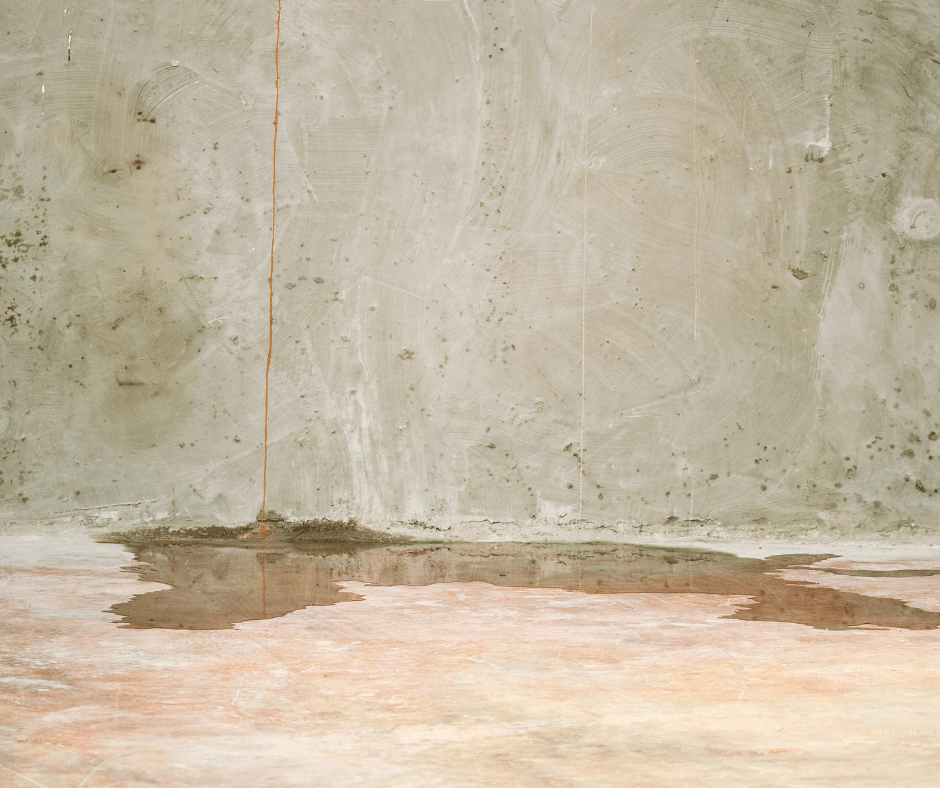Wet Basement Leak