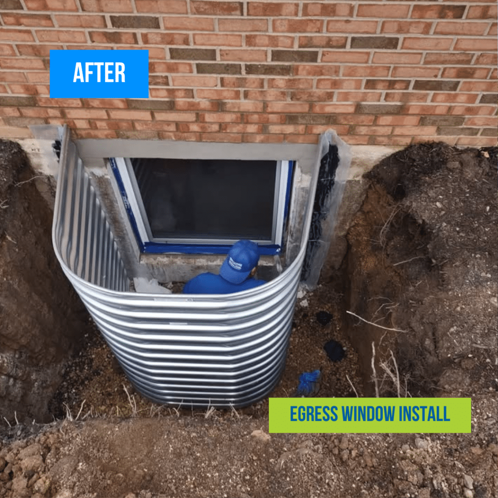 Egress Window Installation in Chicago After
