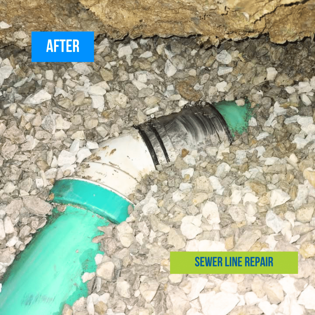 Sewer Main Repair After