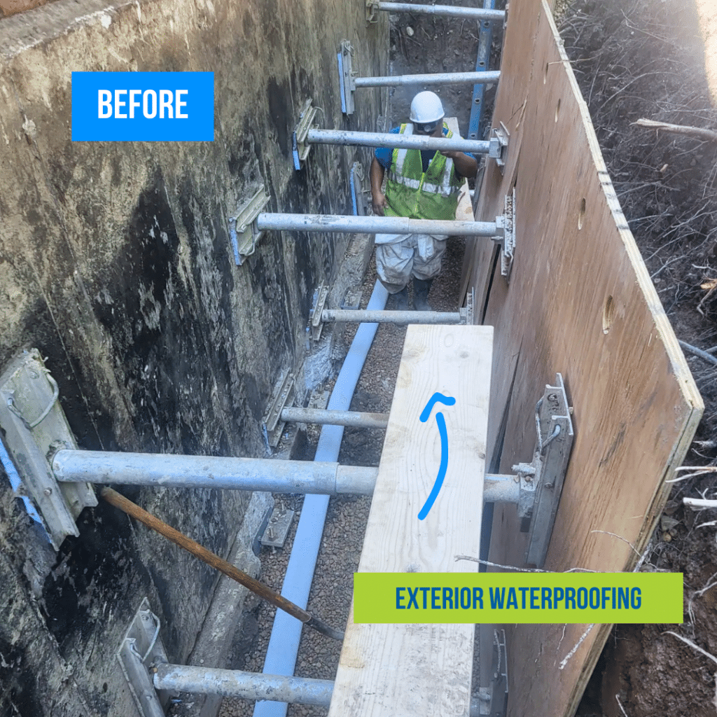 Exterior Waterproofing Solutions installed in Burr Ridge
