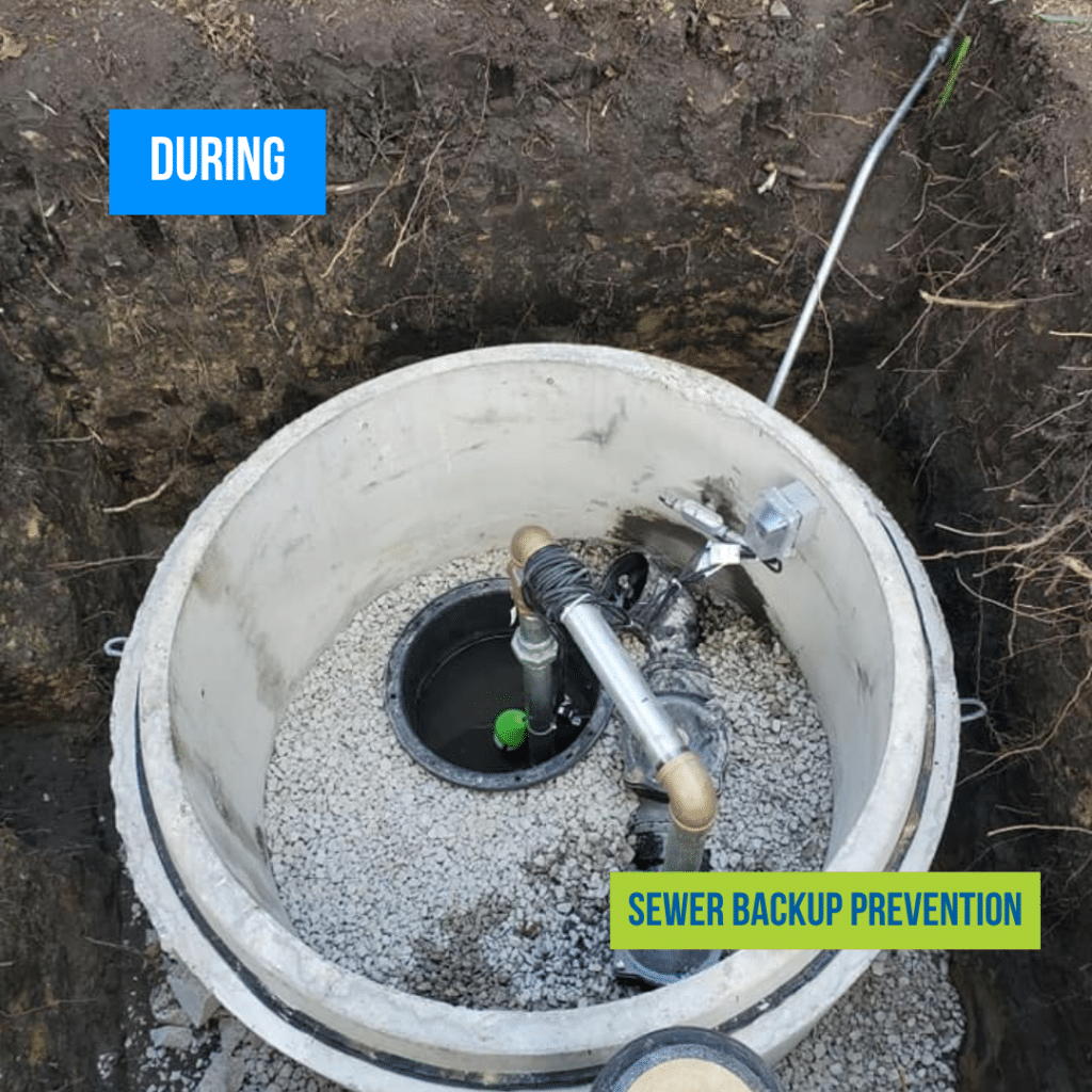 Sewer Backup Prevention Installation in Chicago