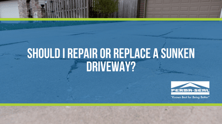 Should I Repair or Replace a Sunken Driveway?