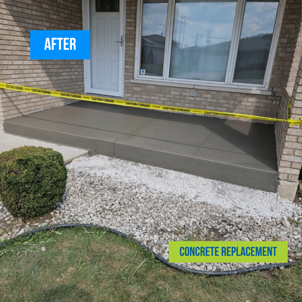 Concrete Replacement Job in Naperville After