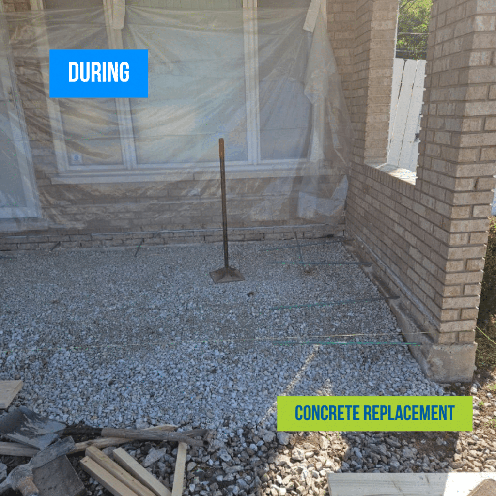 Concrete Replacement Job in Naperville During