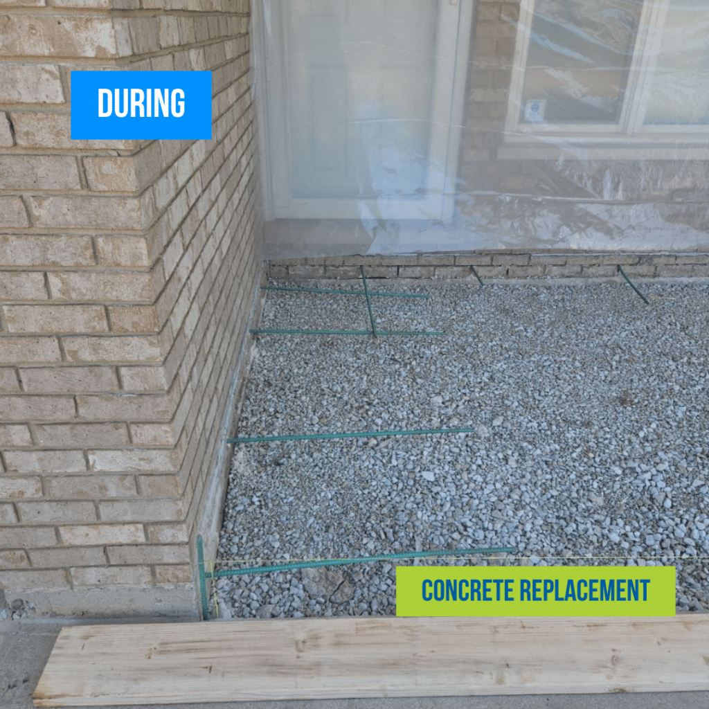Concrete Replacement Job in Naperville During