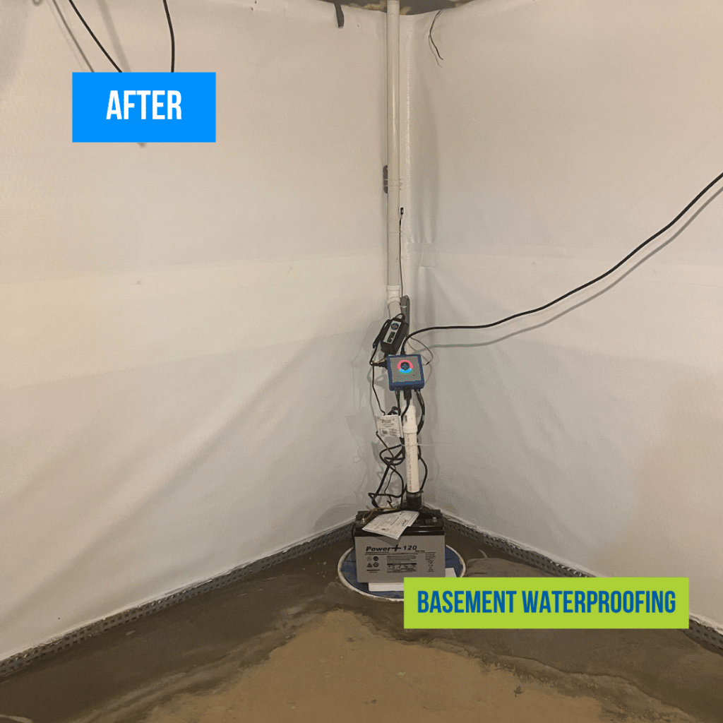 Basement Waterproofing Chicago After